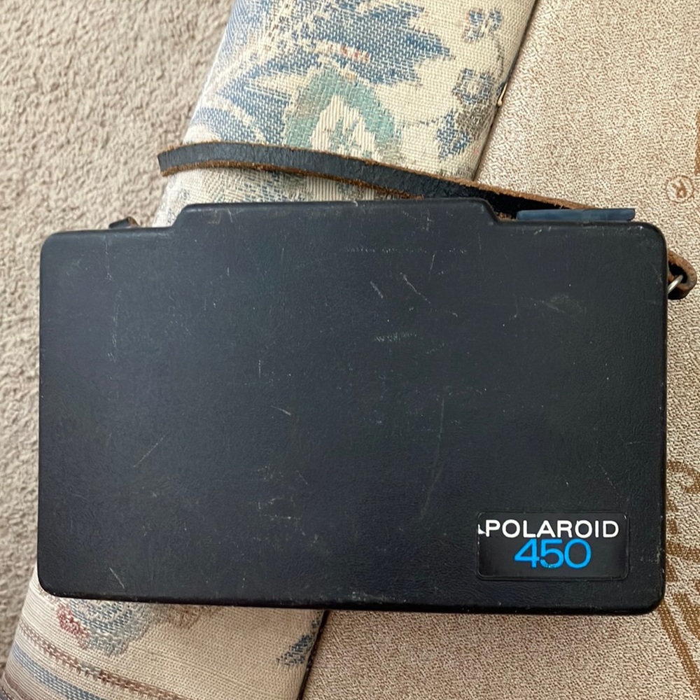 Vintage Polaroid 450 camera